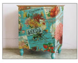 SEED CATALOGUE Transfer Pad by IOD (set of eight 8"x12" sheets) - Rustic Farmhouse Charm