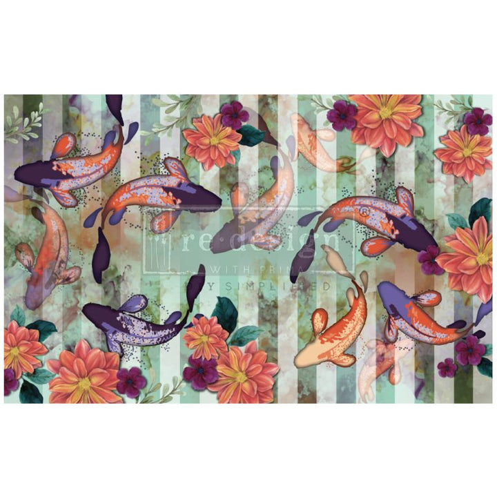 NEW! SIAMESE SPLENDOUR Redesign Decoupage Tissue Paper by Cece (48.26cm x 76.2cm) - Rustic Farmhouse Charm