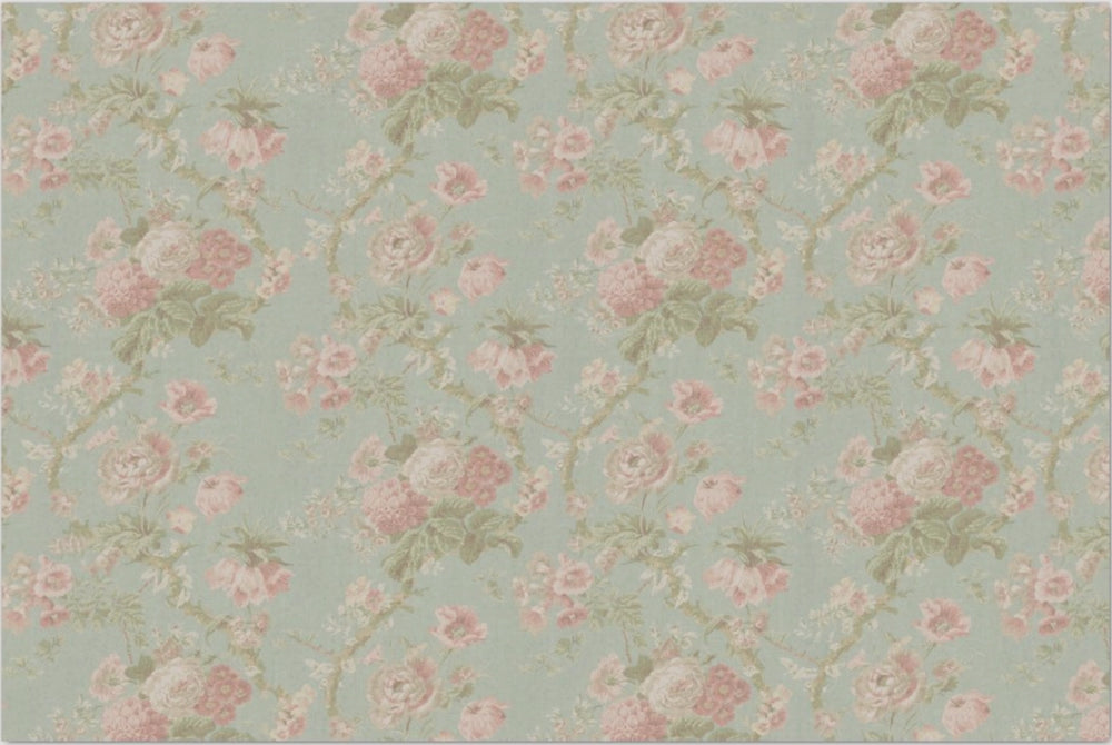 Decoupage Tissue Paper - Soft Vintage Roses (50.8cm x 76.2cm) - Rustic Farmhouse Charm