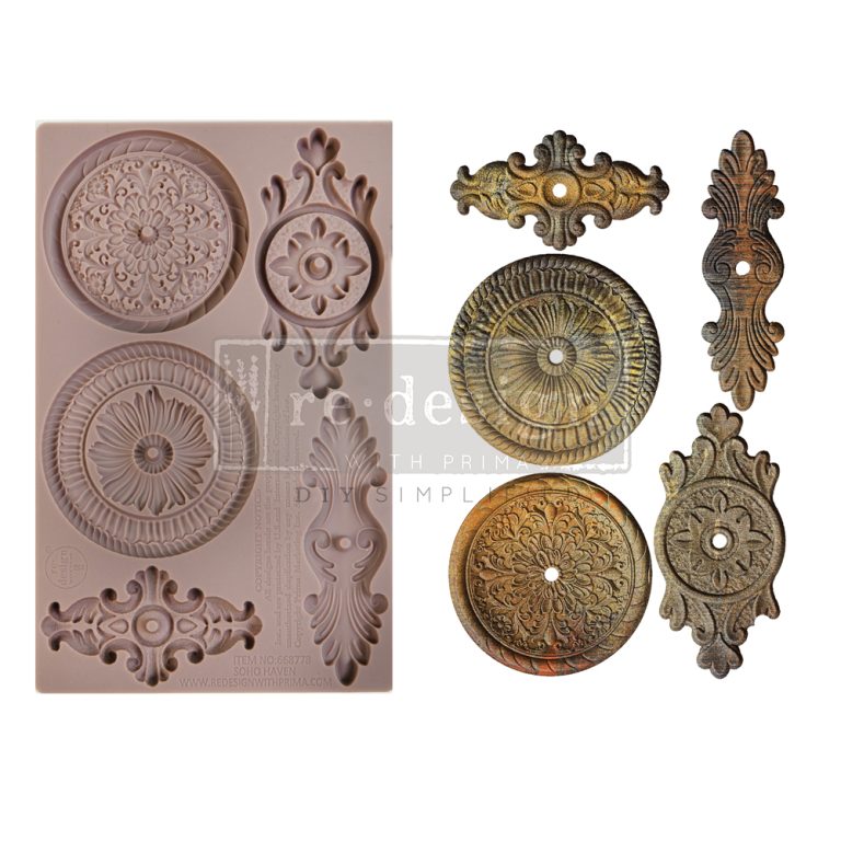 NEW! SOHO HAVEN Redesign Mould - Rustic Farmhouse Charm