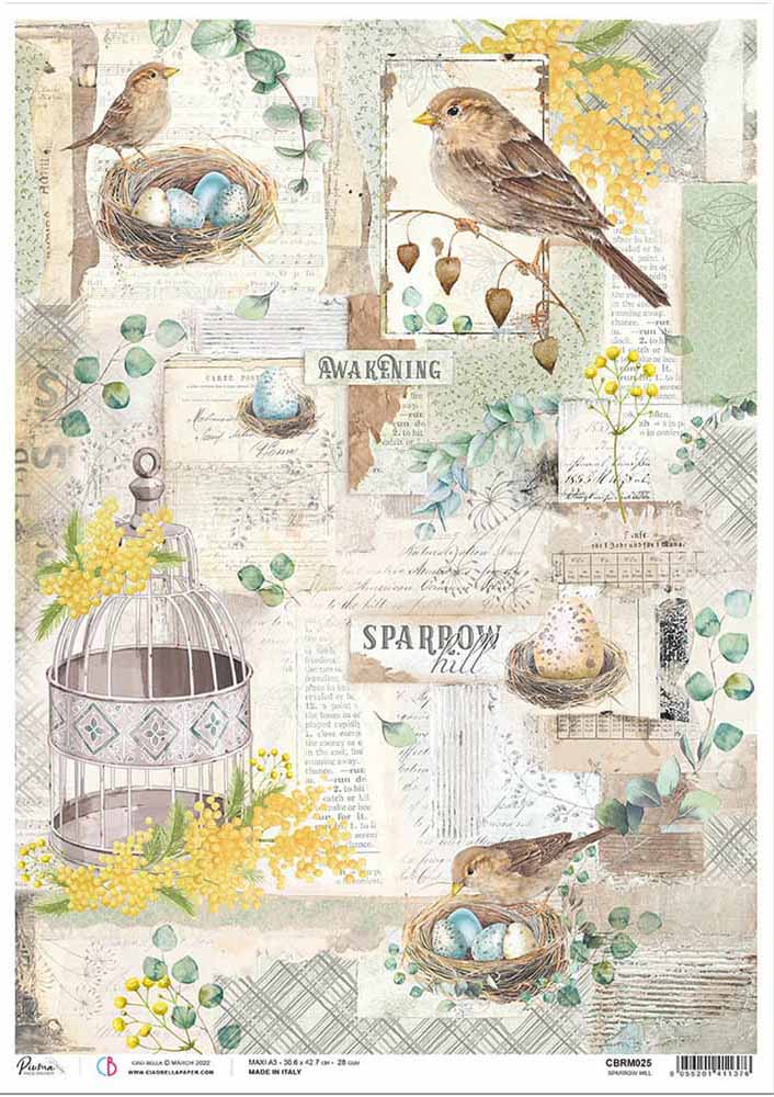 Assorted Rice Paper – Rustic Farmhouse Charm