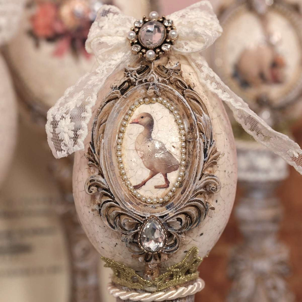 NEW! LaBlanche Transfer - SPRING 1 - GOOSE FAMILY (one A4 sheet) - Rustic Farmhouse Charm