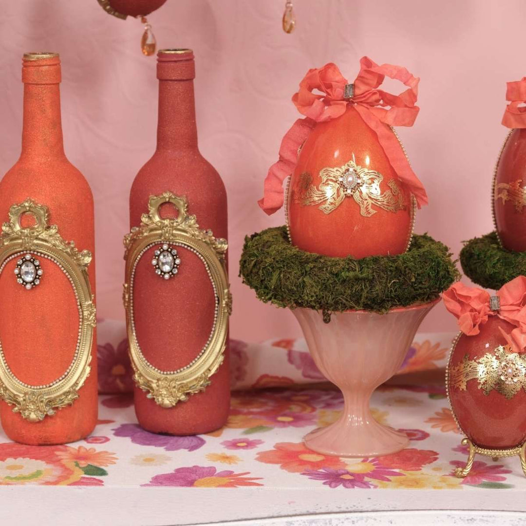 NEW! LaBlanche Gold Transfer - SPRING 4 - BORDERS (one A4 sheet) - Rustic Farmhouse Charm