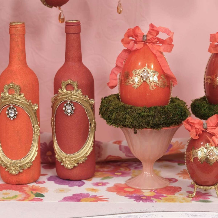 NEW! LaBlanche Gold Transfer - SPRING 4 - BORDERS (one A4 sheet) - Rustic Farmhouse Charm