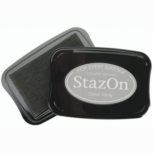 DOVE GREY StazOn Ink Pad (Permanent, Solvent-Based) - Rustic Farmhouse Charm