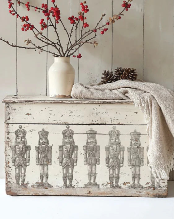 NEW! IOD Stamp - SUGAR PLUM (12"x12", 30.48cm x 30.48cm) - Rustic Farmhouse Charm