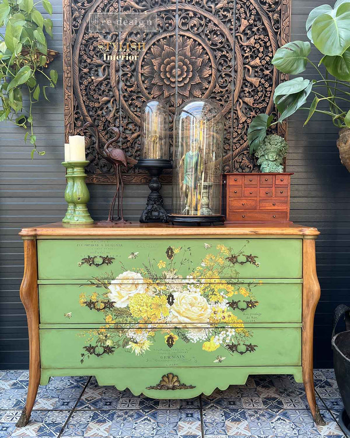 NEW! Redesign Transfer - SUNLIT SERENADE (60.96cm x 88.9cm) - Rustic Farmhouse Charm