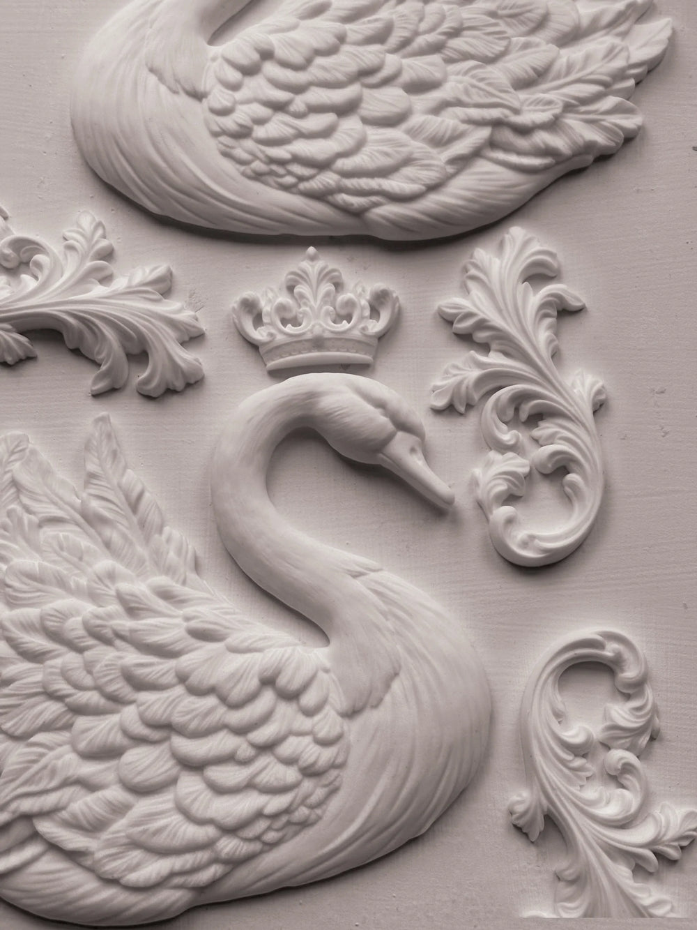NEW! IOD Mould - SWANS (6"x10", 15.24cm x 25.4cm) - Rustic Farmhouse Charm