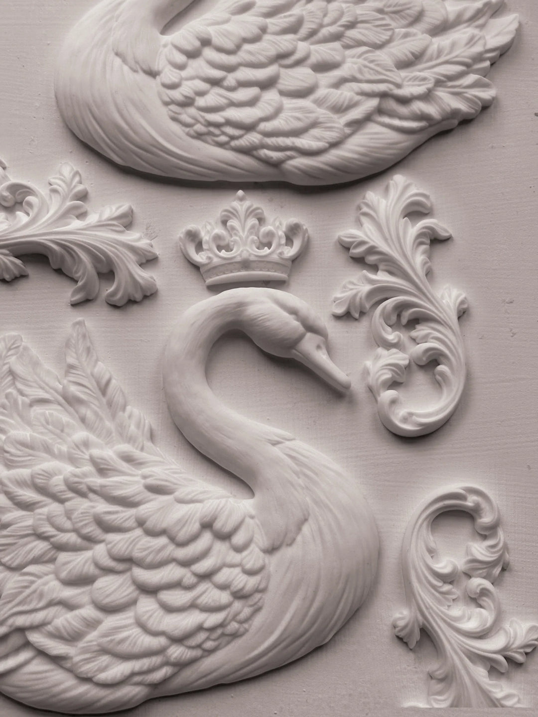 NEW! IOD Mould - SWANS (6"x10", 15.24cm x 25.4cm) - Rustic Farmhouse Charm