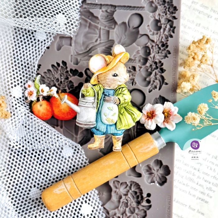 NEW! Prima Marketing Mould 'Homegrown Collection' - SWEET GARDEN (5" x 8")