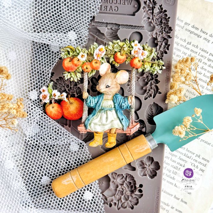 NEW! Prima Marketing Mould 'Homegrown Collection' - SWEET GARDEN (5" x 8")