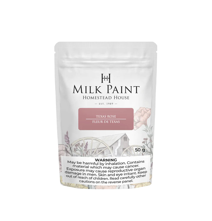 Homestead House Milk Paint - TEXAS ROSE - Rustic Farmhouse Charm