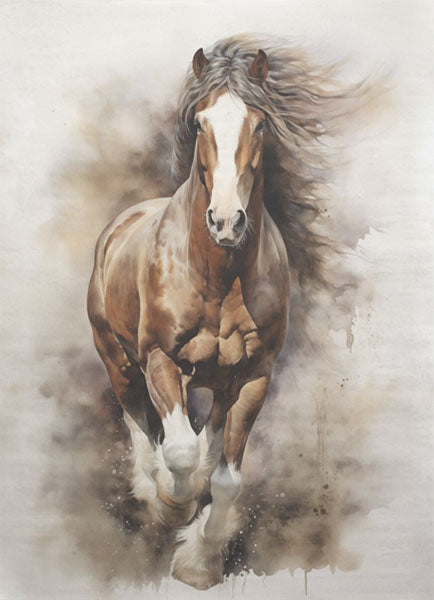 Decoupage Tissue Paper - The Noble Stallion (53.34cm x 73.66cm)