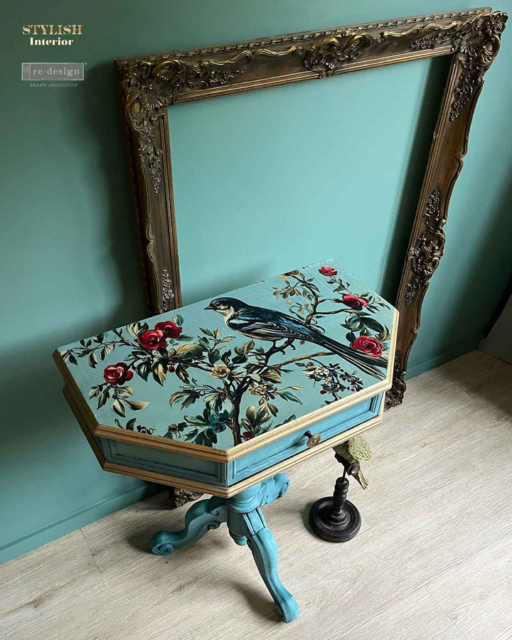 NEW! Redesign A1 Decoupage Fibre Paper - THE VELVET NEST (59.44cm x 84.07cm)