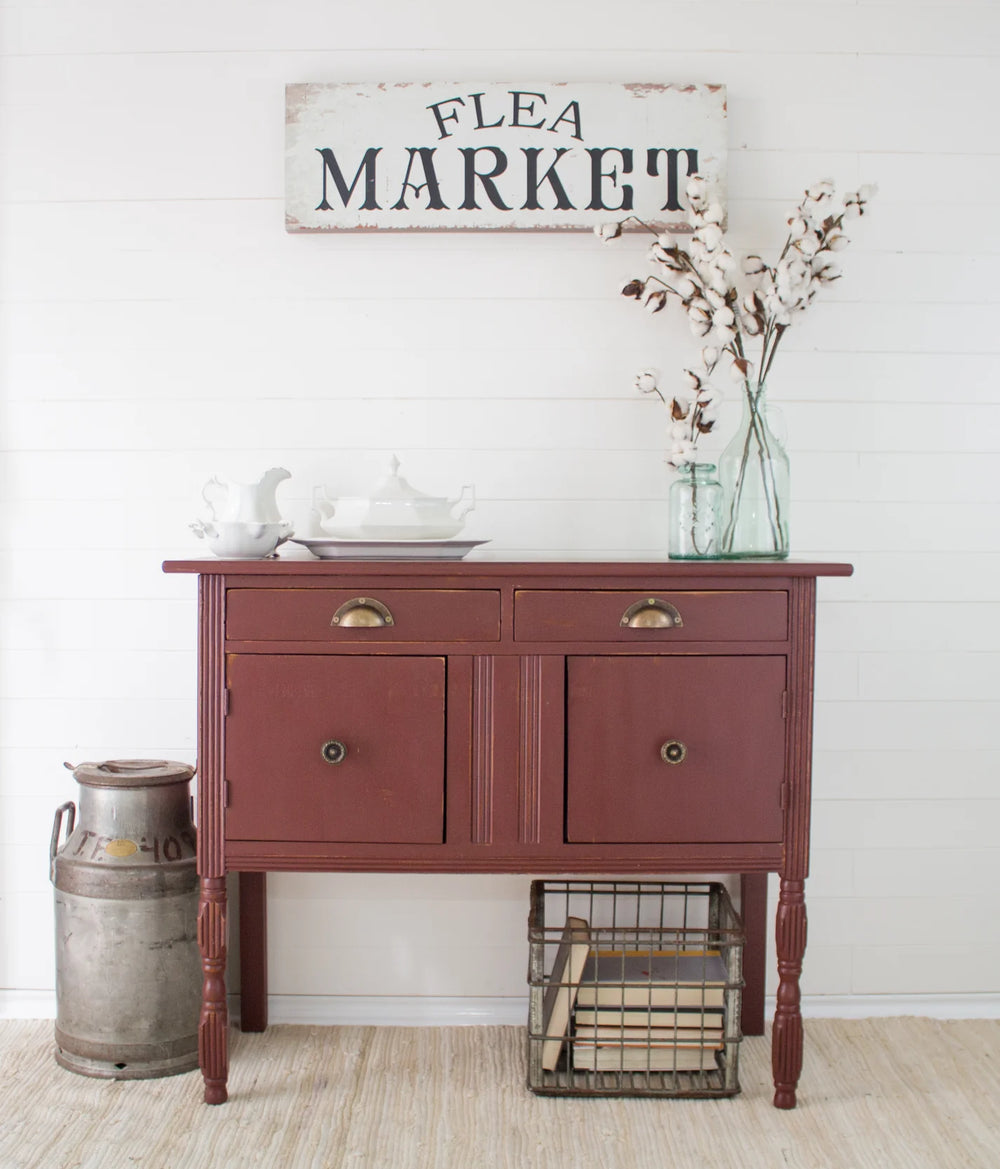 Homestead House Milk Paint - TRADING POST RED - Rustic Farmhouse Charm