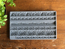 TRIMMINGS 1 Mould by IOD (6"x10", 15.24cm x 25.4cm) - Rustic Farmhouse Charm
