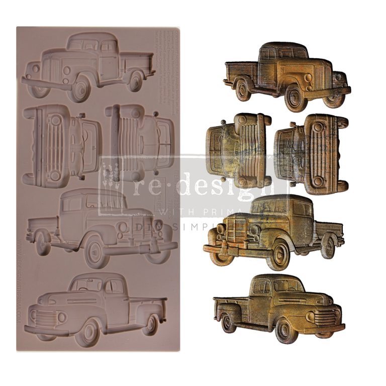 NEW! TRUCKS Redesign Mould - Rustic Farmhouse Charm