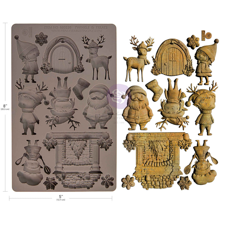 NEW! Prima Mould - TWINKLE & TREATS (5" x 8")