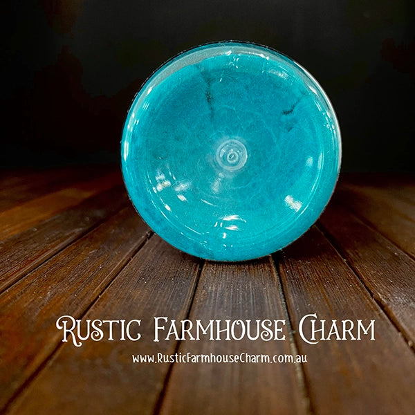 TURQUOISE Velvet Powder by Pentart 9g - Rustic Farmhouse Charm
