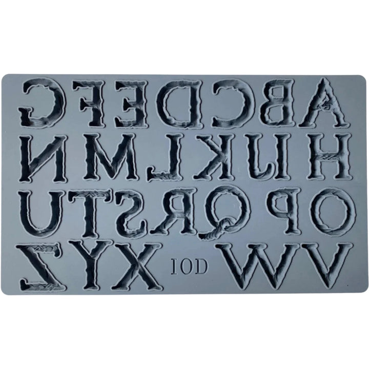 VICTORIA Mould by IOD (6"x10", 15.24cm x 25.4cm) - Rustic Farmhouse Charm