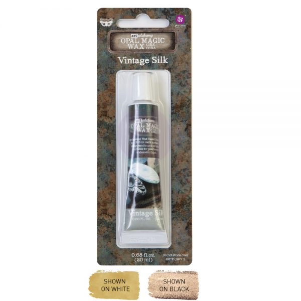 VINTAGE SILK Opal Magic Wax by Finnabair (Art Alchemy) - Rustic Farmhouse Charm