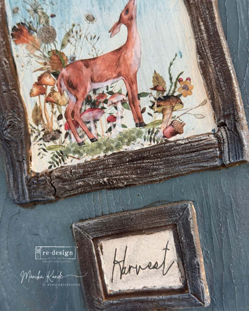 NEW! Redesign Mould - VINTAGE TIMBER CHRISTMAS (5" x 8")