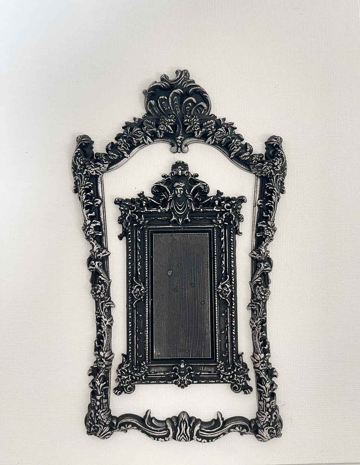 NEW! Redesign Mould - VINTAGE REFLECTION (5" x 8") - Rustic Farmhouse Charm