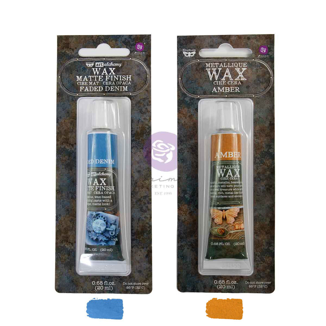 LIMITED! Finnabair Metallique + Matte Wax Set - VISIONS