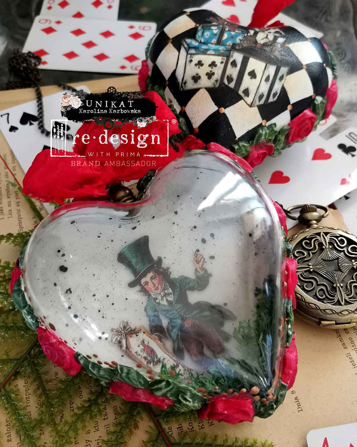 NEW! Redesign Middy Transfer - WHIMSICAL HOLIDAY DREAMS (4 sheets, each 21.59cm x 27.94cm) - Rustic Farmhouse Charm
