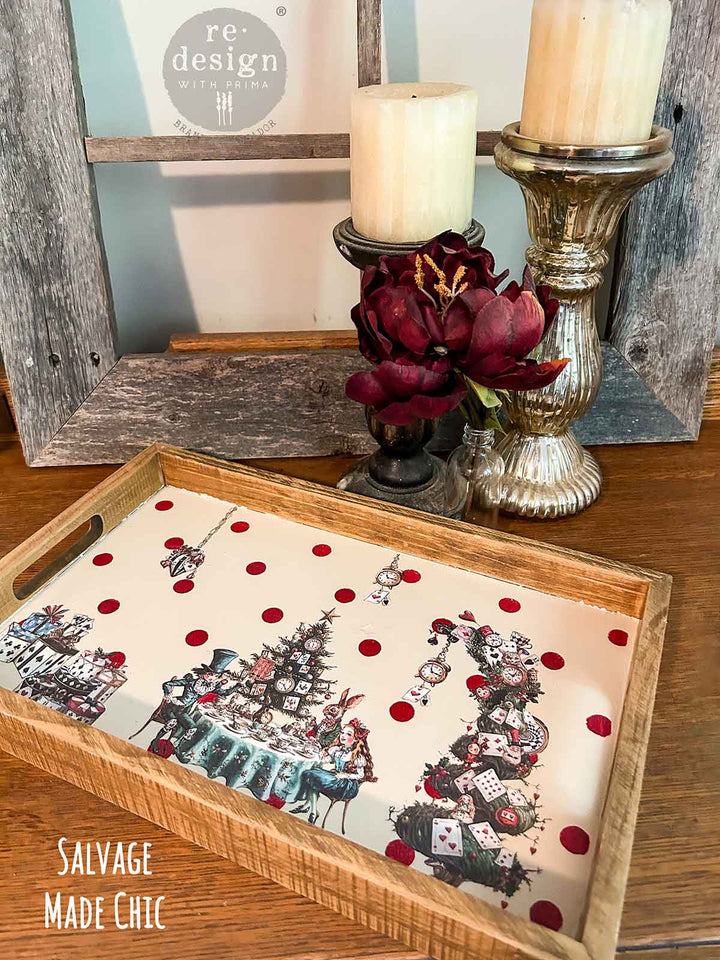NEW! Redesign Middy Transfer - WHIMSICAL HOLIDAY DREAMS (4 sheets, each 21.59cm x 27.94cm) - Rustic Farmhouse Charm