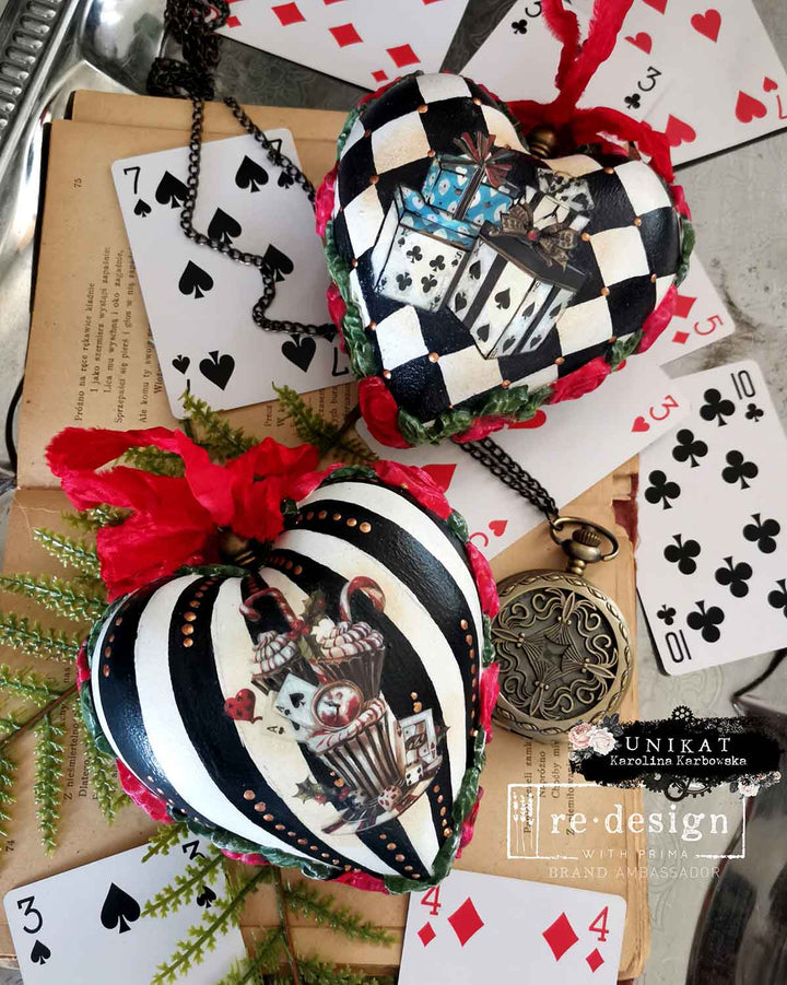 NEW! Redesign Middy Transfer - WHIMSICAL HOLIDAY DREAMS (4 sheets, each 21.59cm x 27.94cm) - Rustic Farmhouse Charm