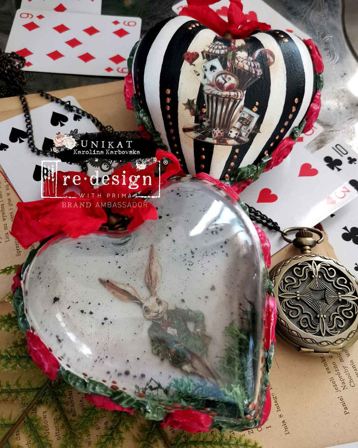 NEW! Redesign Middy Transfer - WHIMSICAL HOLIDAY DREAMS (4 sheets, each 21.59cm x 27.94cm) - Rustic Farmhouse Charm