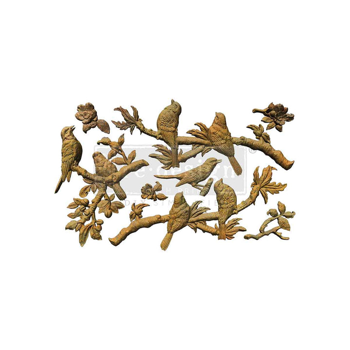 NEW! Redesign Mould - WHISPERS OF WINGS (5" x 8") - Rustic Farmhouse Charm