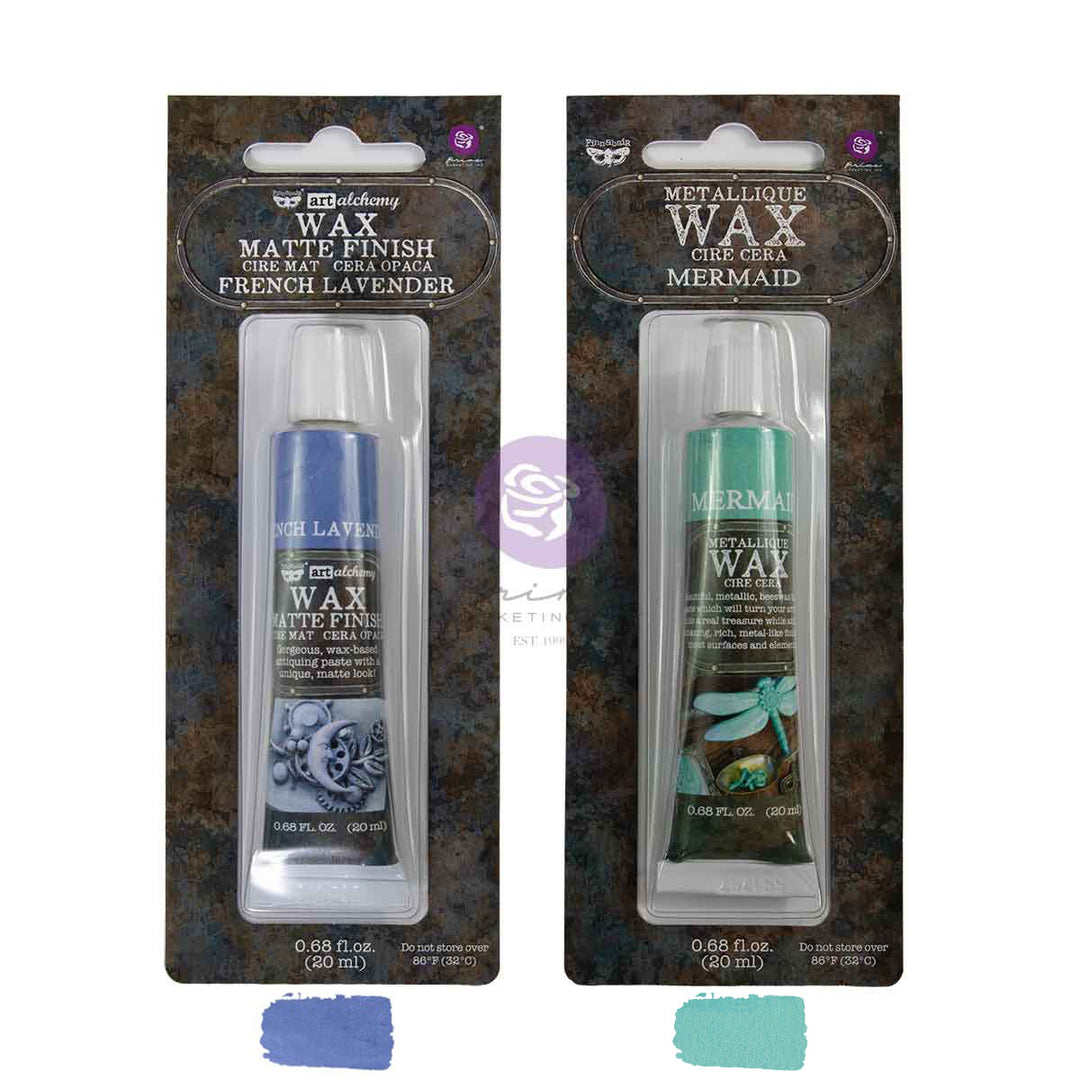 LIMITED! Finnabair Metallique + Matte Wax Set - WHISPERS