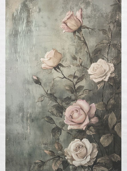 Decoupage Tissue Paper - Whispers of Old World Roses
