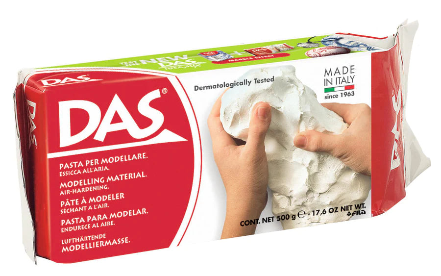 DAS Air Dry Modelling Clay - WHITE - Rustic Farmhouse Charm