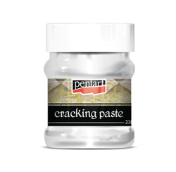 WHITE Cracking Paste by Pentart 230ml - Rustic Farmhouse Charm
