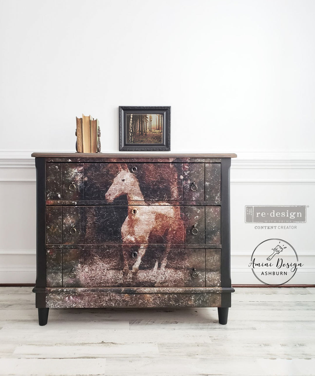 Redesign A1 Decoupage Rice Paper - WHITE MAJESTY (59.44cm x 84.07cm) - Rustic Farmhouse Charm