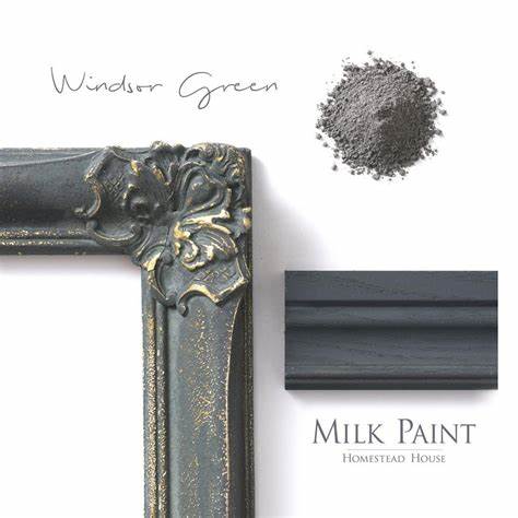 Homestead House Milk Paint - WINDSOR GREEN - Rustic Farmhouse Charm