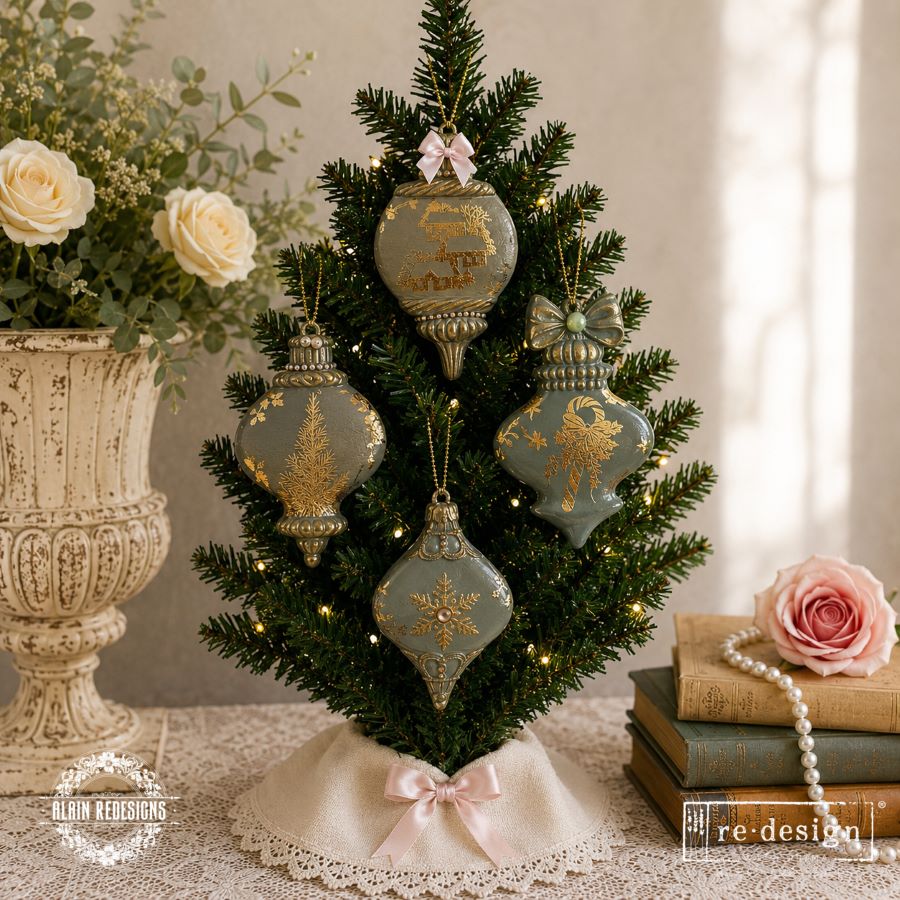NEW! Redesign Mould - WINTER LUXE BLANKS (5" x 10")