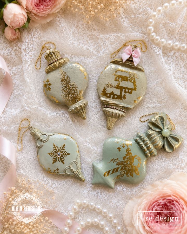 NEW! Redesign Mould - WINTER LUXE BLANKS (5" x 10")