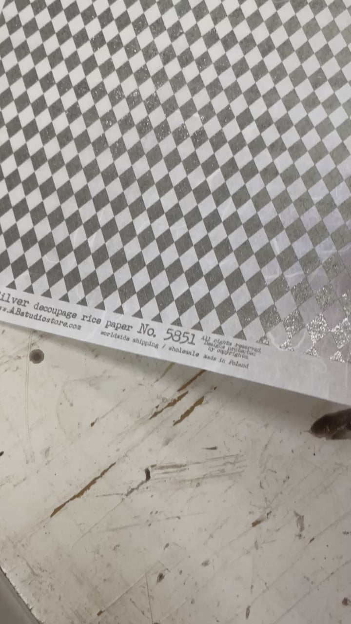 ABstudio Rice Paper Silver - 5851 (A4)