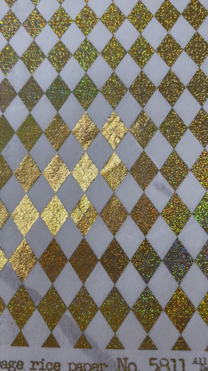 ABstudio Rice Paper Aurora Gold - 5811 (A4)