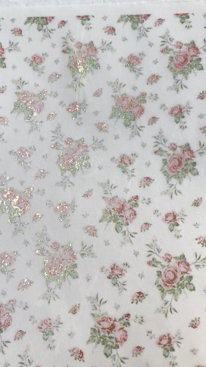 ABstudio Rice Paper Colour/Gold-Gilded - 1072 (A4)