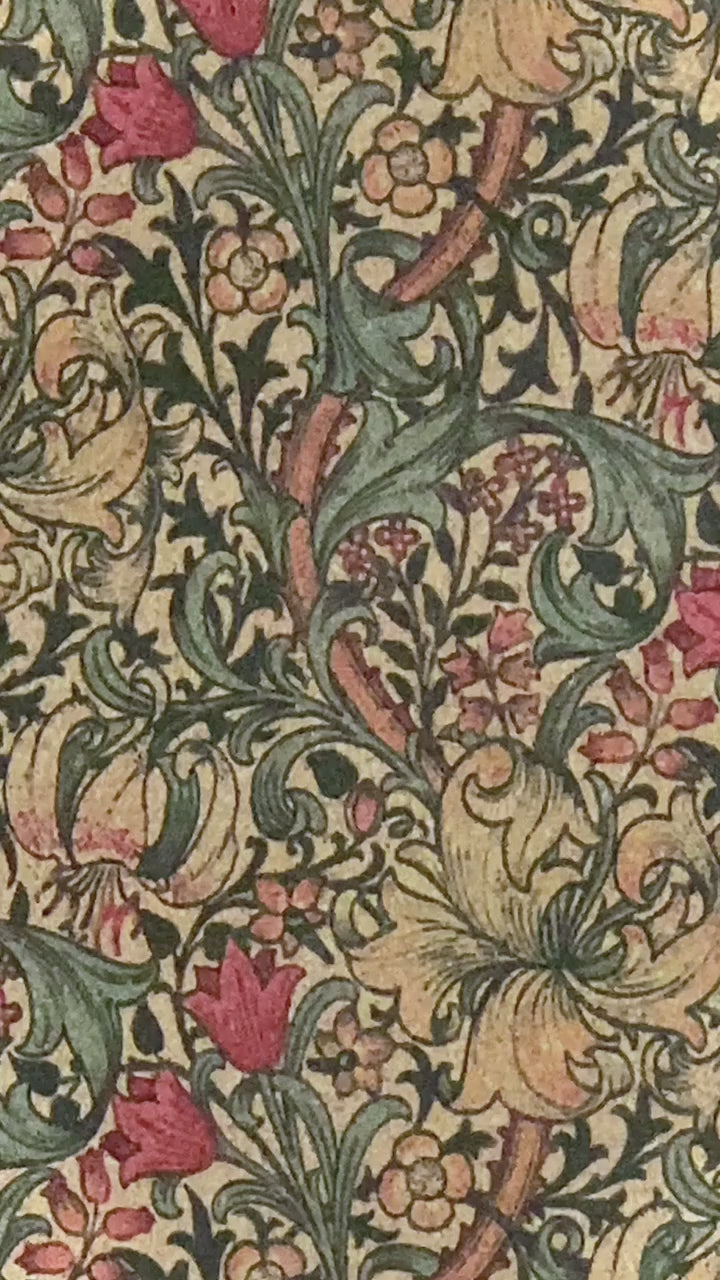 Adhesive Cork Fabric - FLORENTINE VINE