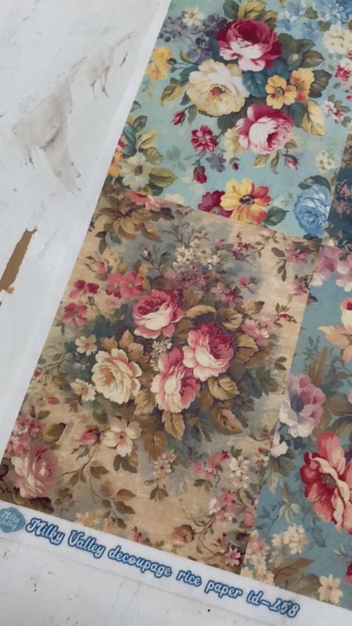 ABstudio Rice Paper - MILKY VALLEY 158 (A4)