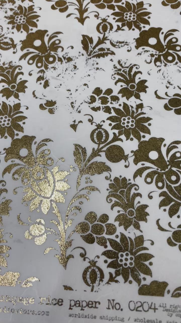 ABstudio Rice Paper Gold - 204 (A4)