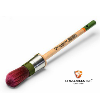 Staalmeester® 100% Synthetic Round Paintbrush Series 2020 #14 (26mm) - Rustic Farmhouse Charm