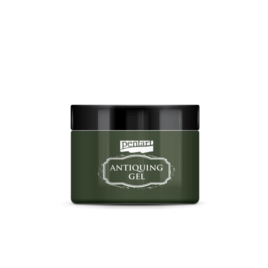OLIVE Antiquing Gel by Pentart 150ml - Rustic Farmhouse Charm