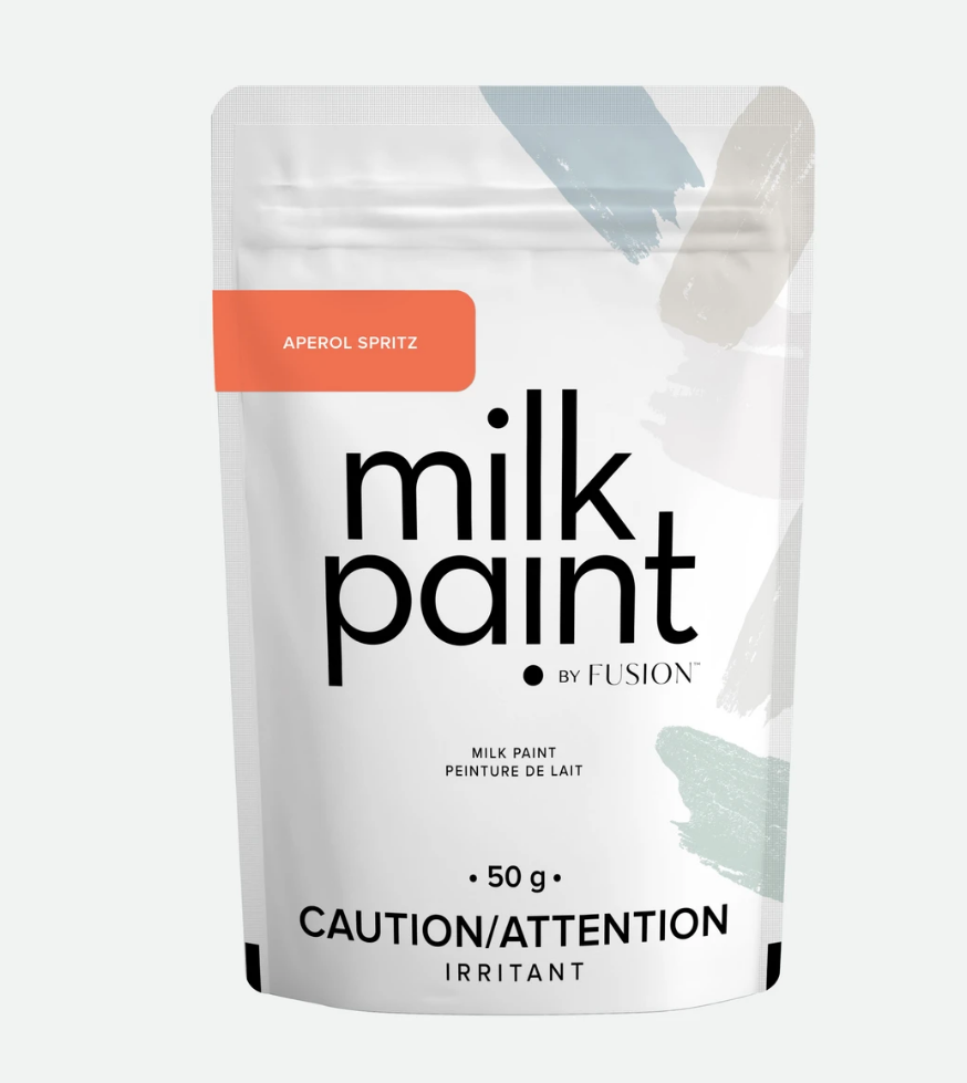 NEW! Milk Paint by Fusion - APEROL SPRITZ - Rustic Farmhouse Charm